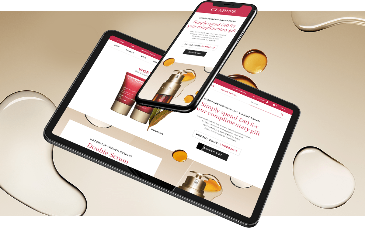 clarins site